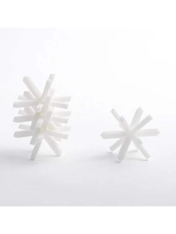 Geometric Resin Decorative Object