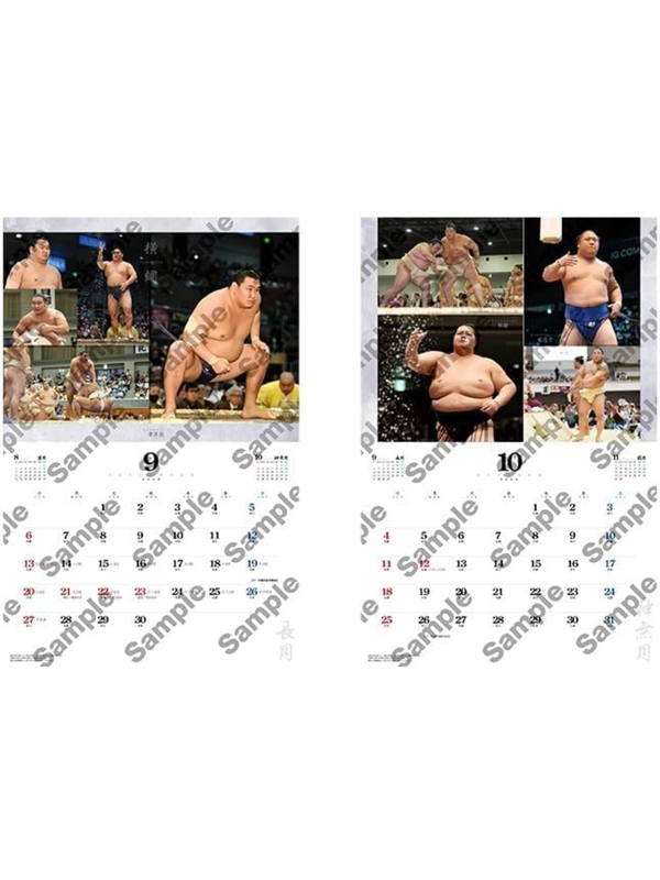 【Pre-order】2027 Grand Sumo Calendar Japanese Wall Calendar