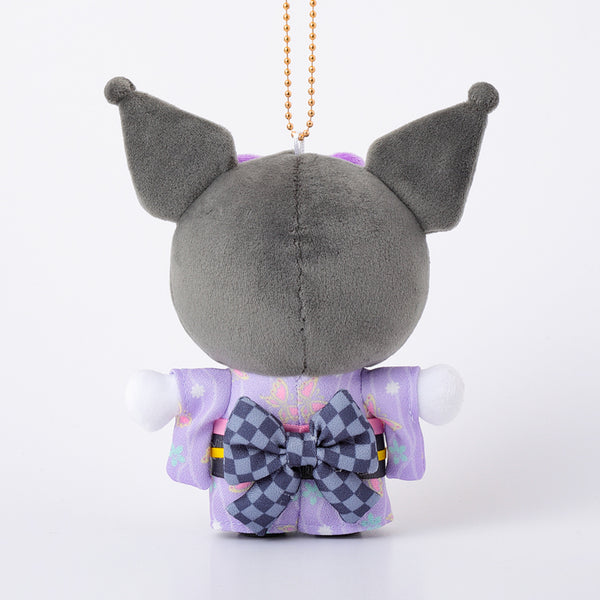 Sanrio Kuromi Wagokoro Roman Munyugurumi Mascot Plush