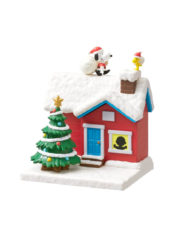 SNOOPY Sweet Little Home Miniature House Figure Set (6pcs Box)