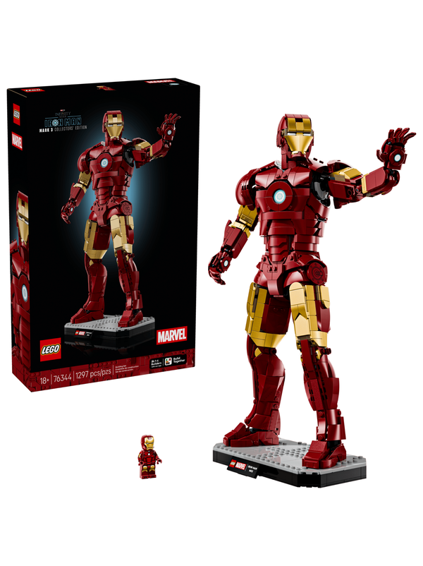LEGO Marvel Iron Man Mark III Collector’s Edition 76344