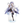 Load image into Gallery viewer, Ichiban Kuji Snow Miku 2018 Big Acrylic Stand J Prize
