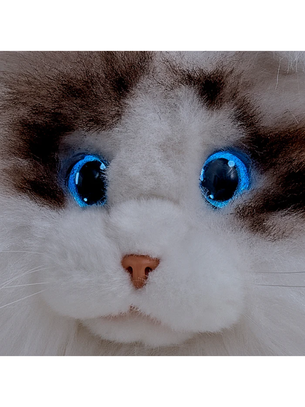 SEGA FAVE KIMIT Ragdoll Robot Cat – Brown