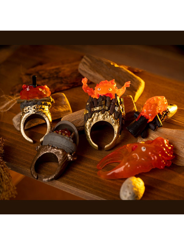 Howl’s Moving Castle KAZARING Calcifer Ring Blind Box