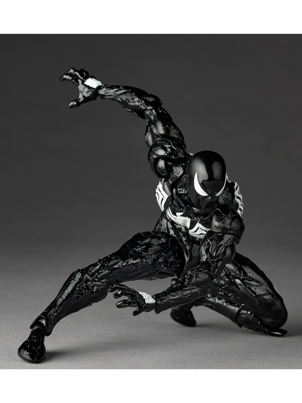 Revoltech Amazing Yamaguchi Symbiote Spider-Man Figure