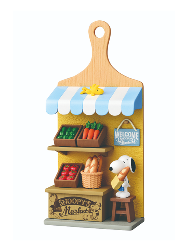 Snoopy Miniature Board Figure Set – Peanuts Collectible Display Boards, 6pcs Box