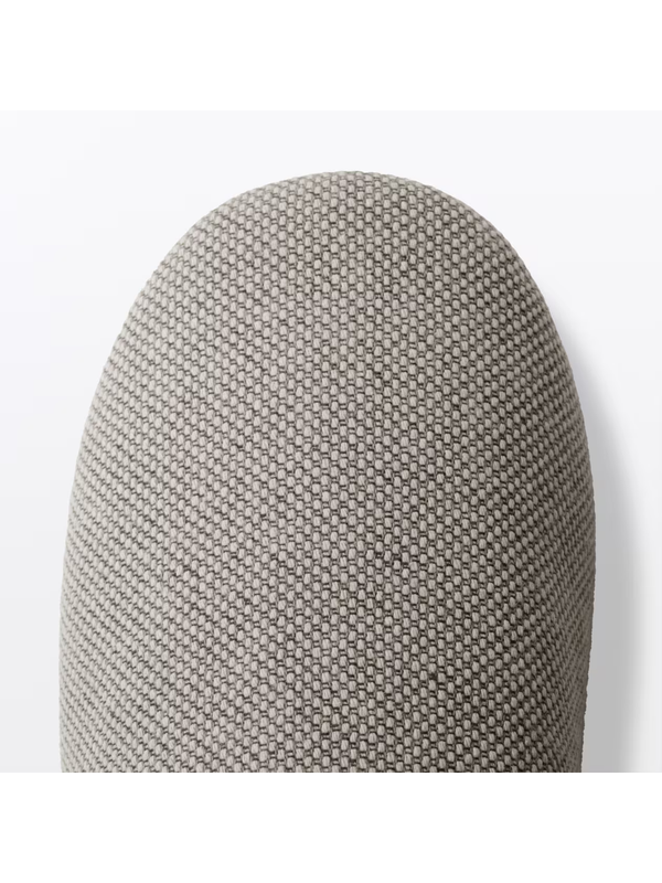 MUJI Cotton Twill Indoor Slippers with Firm Cushioned Sole