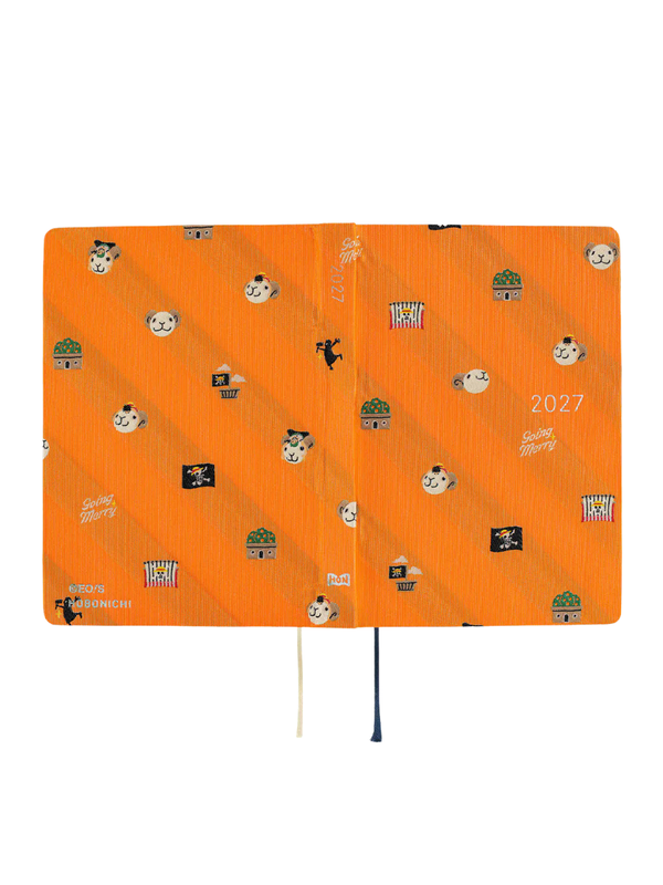 Hobonichi HON A6 2027 ONE PIECE Very Very Merry Planner