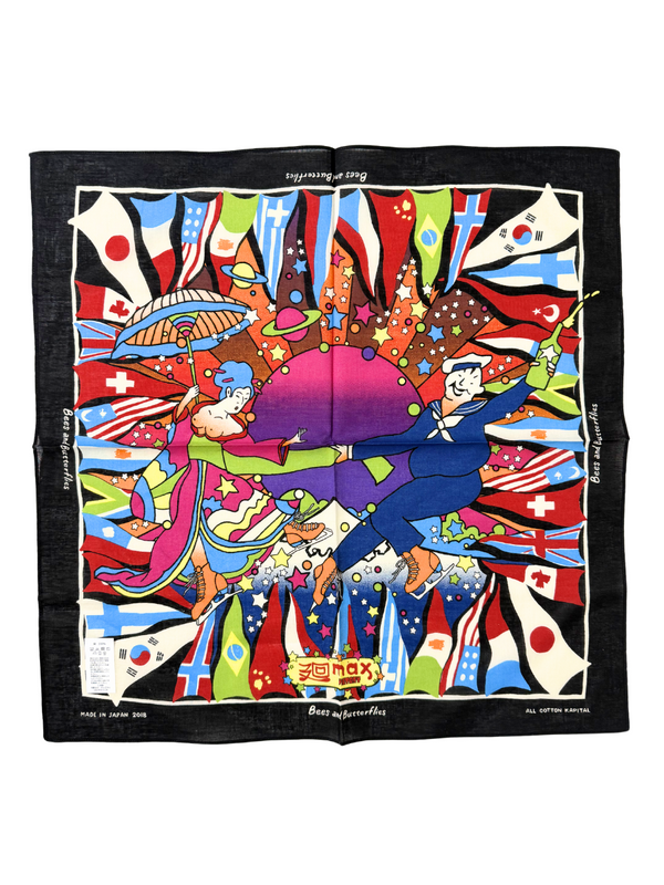 Kapital bees and butterflies bandana