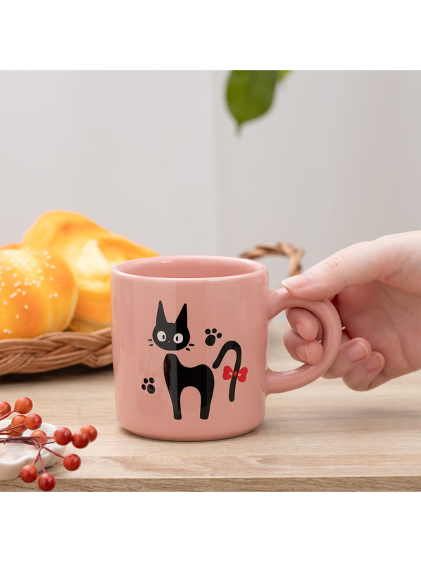 Kiki's Delivery Service Jiji Mug (Pink)
