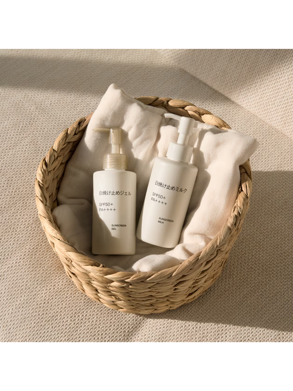 MUJI Sunscreen Milk SPF50+ PA++++
