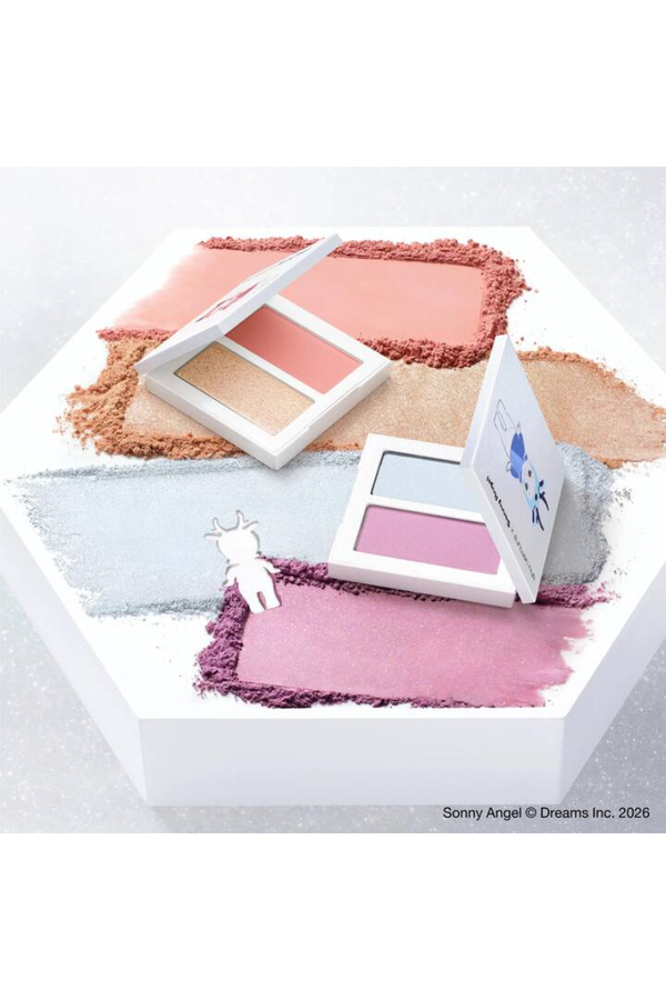 【Pre-Order】shu uemura × Sonny Angel 2026 Holiday Limited Edition Face Duo Highlight and Blush Duo