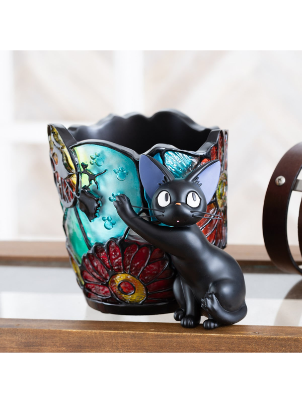 Kiki's Delivery Service Stained Glass Style Diorama Box