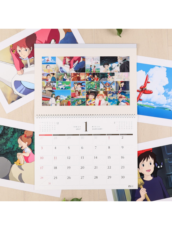 Studio Ghibli 2027 Art Frame Calendar