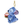 Load image into Gallery viewer, Disney Lilo &amp; Stitch Magnetic Burger Stitch Plush Keychain
