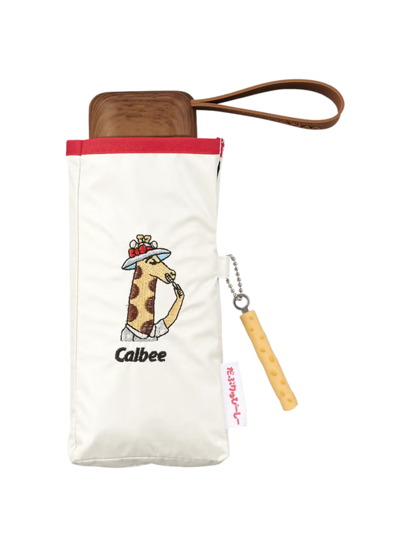 Jagarico x Wpc Mini Folding Sun Umbrella Jagao Embroidery