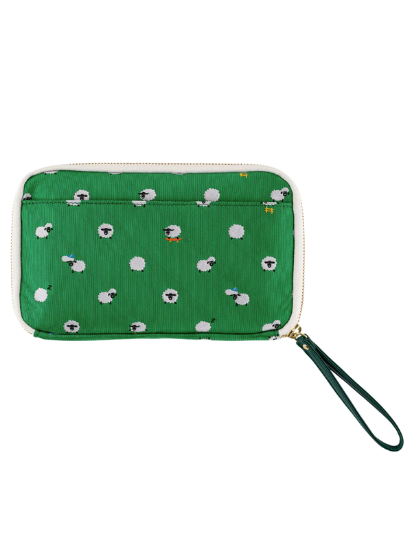 Hobonichi Tie & Chief Sheep Sheep Sheep Accordion Pouch