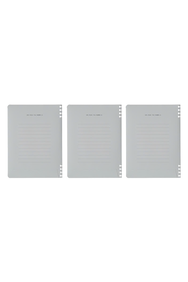 Rollbahn Flexible A5 Life Log Journal Cover Set – gyunyuya Collaboration