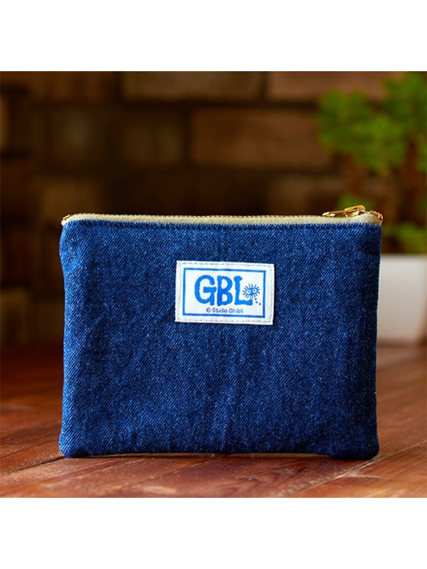 Porco Rosso Denim Pouch Red Flash