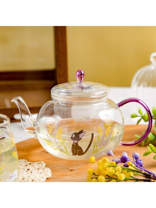 Kiki's Delivery Service Flower Bouquet Glass Teapot 580ml