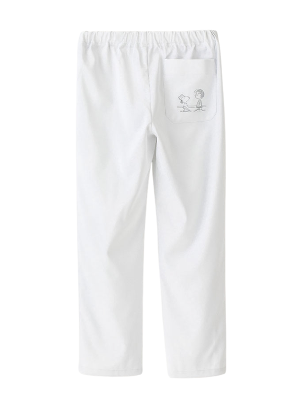 Scrub Canvas Club PEANUTS Snoopy Unisex Scrub Pants