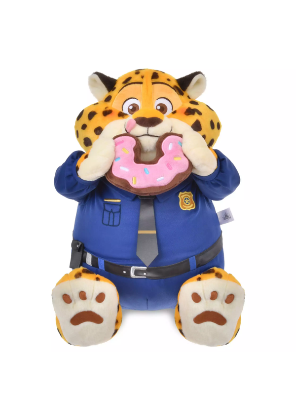 Disney Zootopia Magnetic Donut Clawhauser Plush Toy