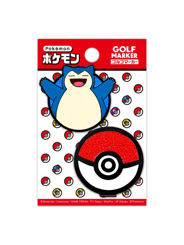 Pokemon Snorlax Golf Ball Marker Big Size