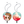 Load image into Gallery viewer, EVANGELION SUMMER FES 2026 Uchiwa Acrylic Keychain Collection Box (Set of 5)
