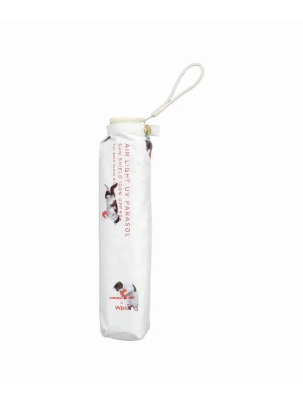 Masayuki Oki x Wpc. Lightweight Folding Umbrella 50cm Cat Print