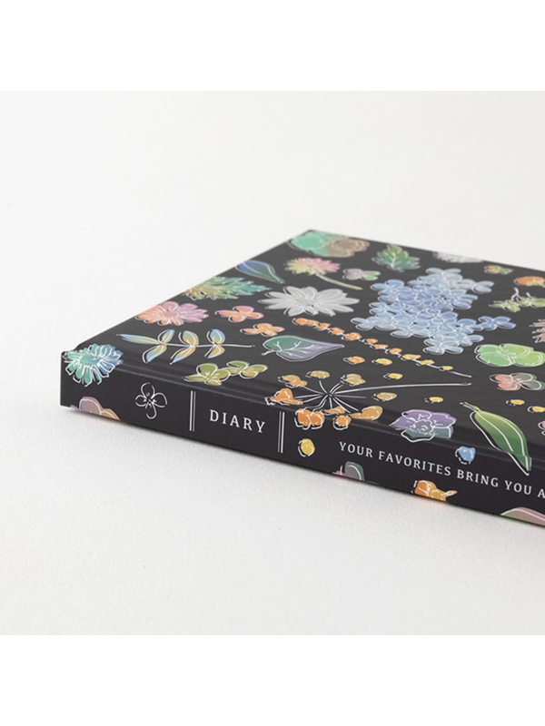 MIDORI 1 Year Diary - Floral Design (12709006)