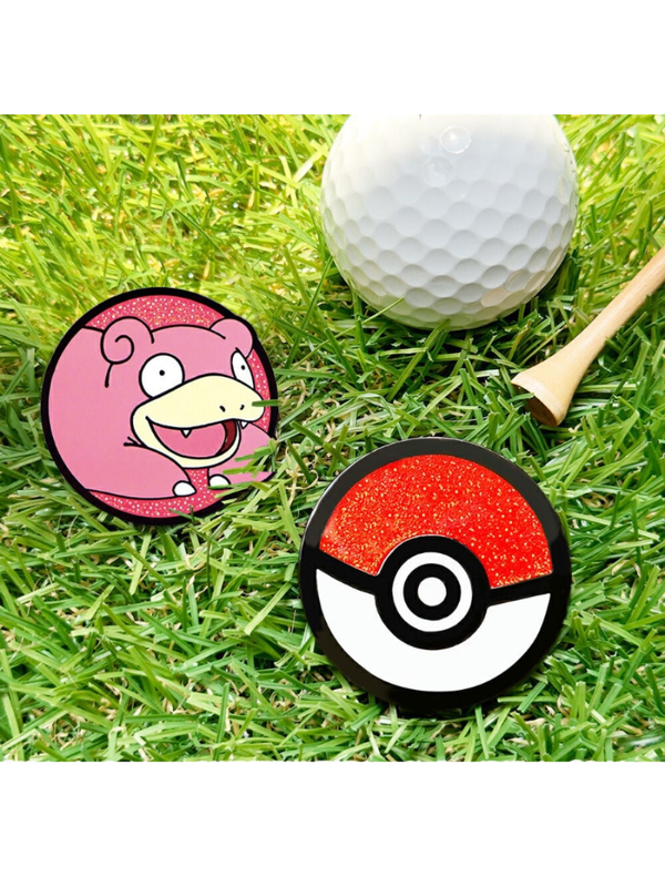 Pokemon Slowpoke Golf Ball Marker Big Size