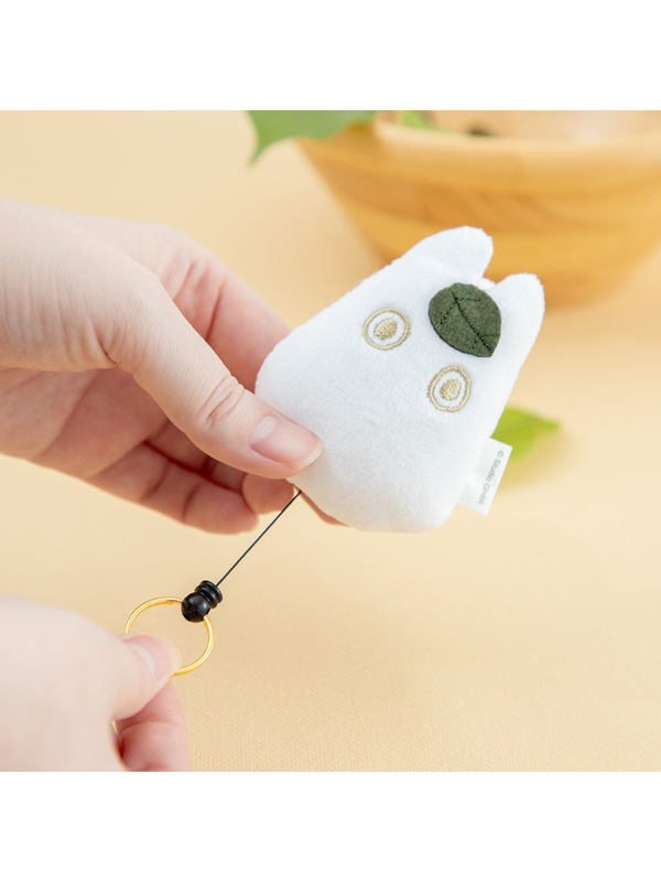 My Neighbor Totoro Little Totoro Retractable Reel Mascot Keychain