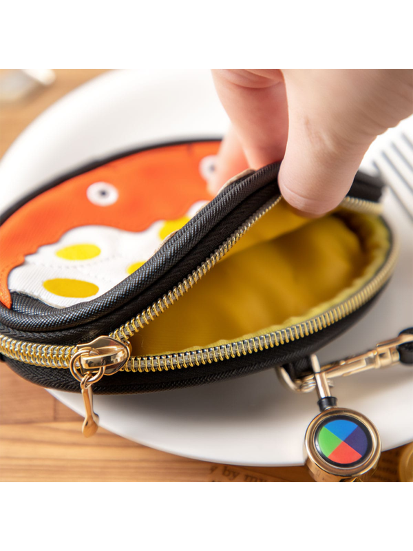 Howl’s Moving Castle Calcifer Coin & Card Case with Retractable Reel