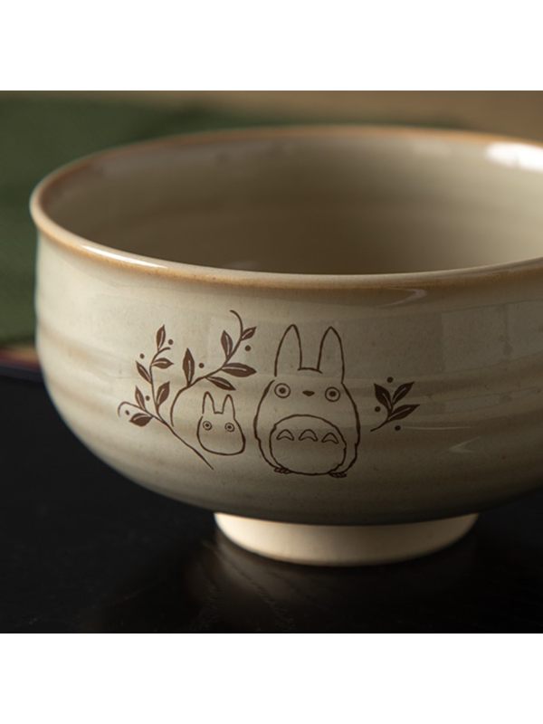 My Neighbor Totoro Matcha Tea Bowl Akahada Ware Ceramic
