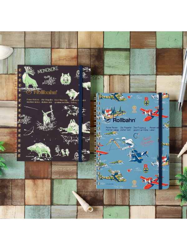 Princess Mononoke Rollbahn L Notebook with Pocket