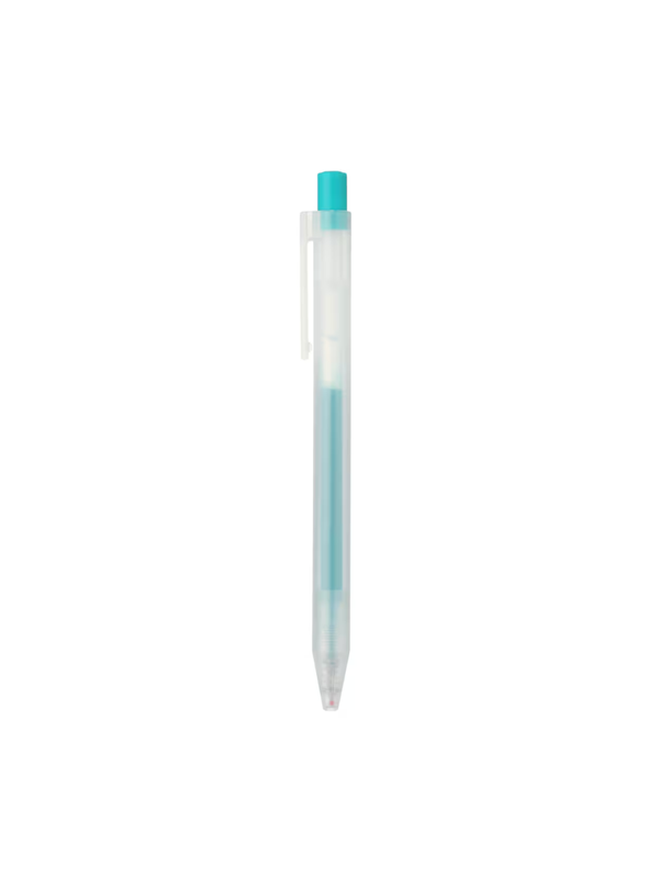 MUJI Knock Type Gel Ink Ballpoint Pen