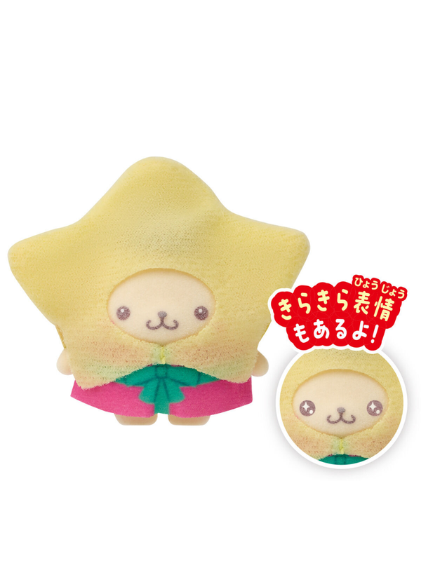 Puchitomo Sanrio Characters Christmas Mini Flocked Doll Blind Box