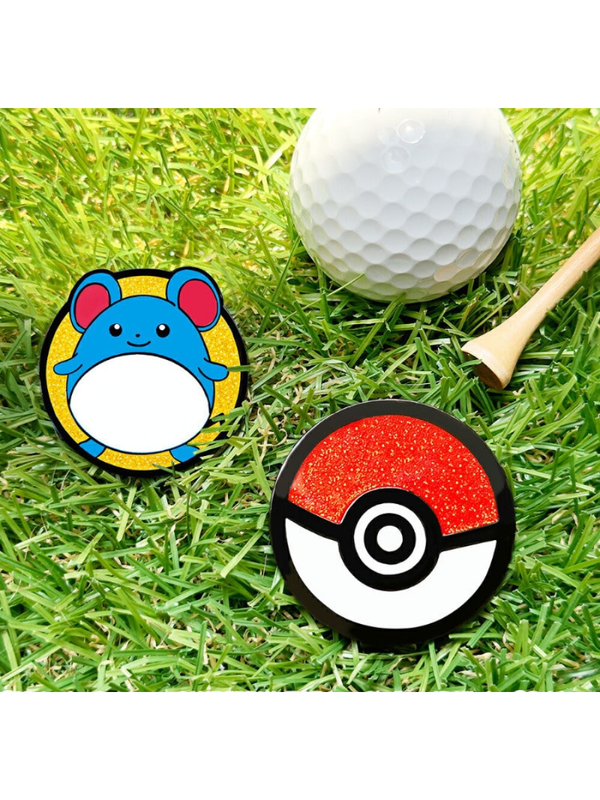 Pokemon Marill Golf Ball Marker Big Size