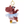 Load image into Gallery viewer, Disney Hippo Hiawatha Plush Keychain Fantasia 85th Anniversary
