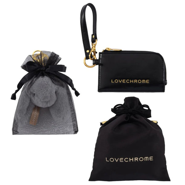 LOVECHROME Loveclo-chan Bag Charm Set with Black Comb Case Charm