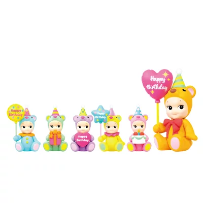 Sonny Angel Birthday Gift Teddy Bear Series Assorted Box (12 Blind Boxes)