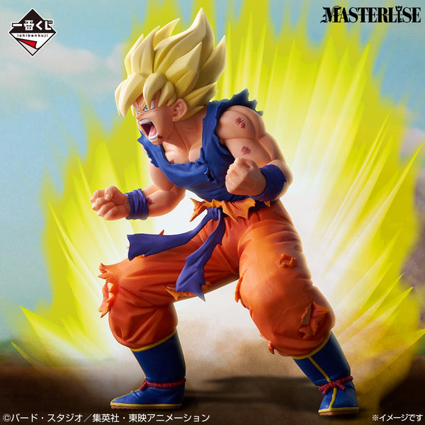 Ichiban Kuji Dragon Ball Super Saiyan Son Goku B Prize MASTERLISE Figure