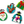 Load image into Gallery viewer, LEGO Christmas Ornaments Building Set
