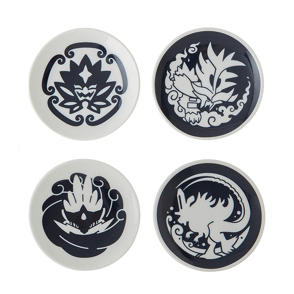 Pokemon Kitakami Village Mini Plate Set – Ogerpon (4 Pieces)