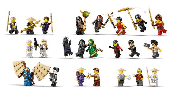 LEGO NINJAGO City Old Town 15th Anniversary Set – Building Kit