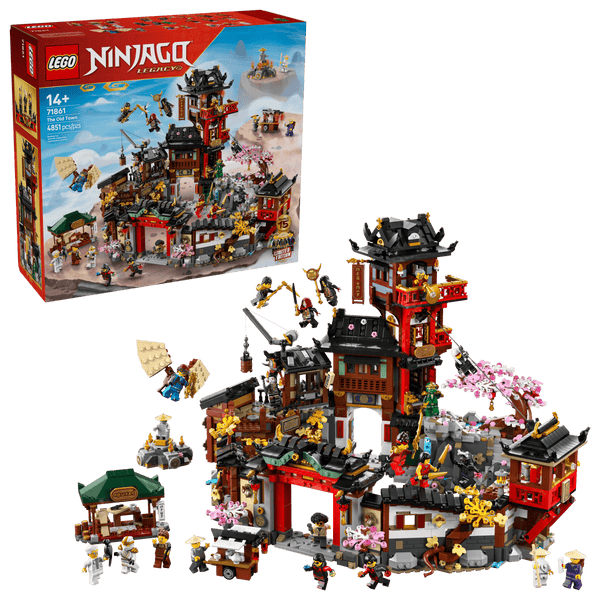 LEGO NINJAGO City Old Town 15th Anniversary Set – Building Kit