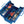 Load image into Gallery viewer, TRUSCO ST-350-B 2-Tier Steel Tool Box Blue
