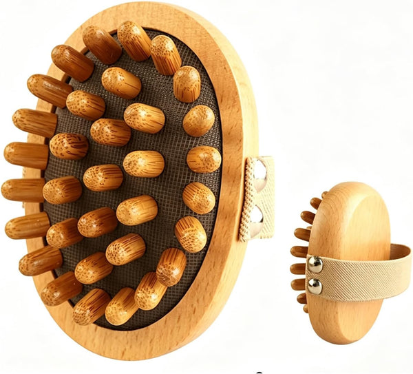 TTETNLY Beech Wood Air Cushion Massage Brush