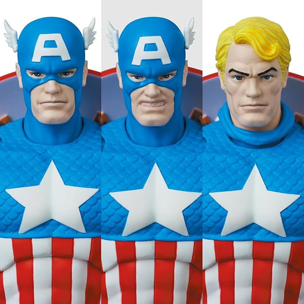MAFEX No.217 Captain America Action Figure Comic Ver