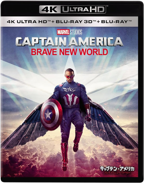 Captain America: Brave New World 4K UHD+3D+Blu-ray